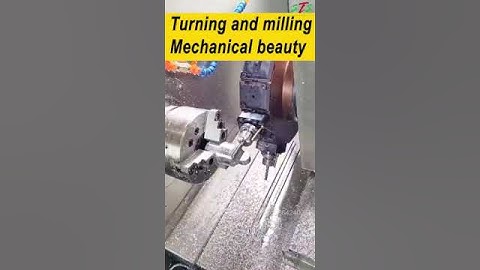 How the power turret lathe shows the beauty of machinery. | STS CNC lathe  PT-series