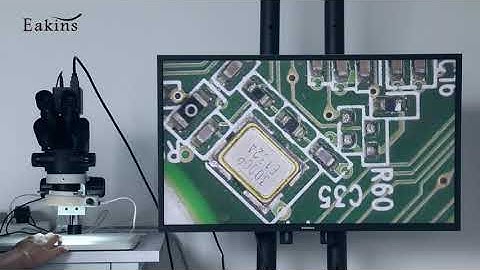 Continuous Zoom 3.5X-90X Trinocular Stereo Microscope 1080P 4K UHD 8MP HDMI Video Camera