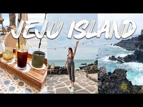 Korea Travel Vlog: JEJU ISLAND vlog 🌴 (aesthetic cafes, seafood ramen, night markets)