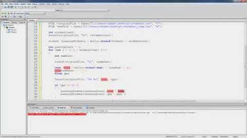 C Programming Tutorial 72, Editing a Text File
