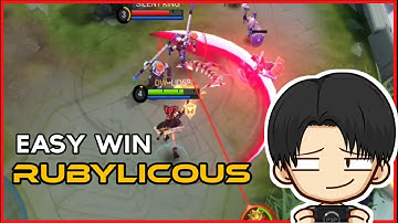 RUBY MVP GAMEPLAY SOLO RANK | Pronta TV| MLBB