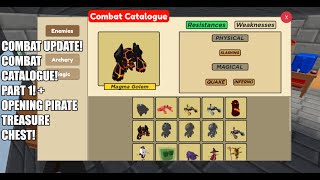 New Roblox Islands Update! Combat Update! Combat Catalogue! Part 1! + Opening Pirate Treasure Chest!