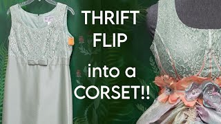 $13 THRIFT FLIP for PROM (w 3 dresses!) + prom dress giveaway! #upcycle  #thriftflip #corset by Bridal Sewing 5,457 views 1 year ago 25 minutes