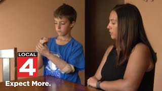 Boy born with underdeveloped arm raises money for &#39;Hero Arm&#39; in Sterling Heights