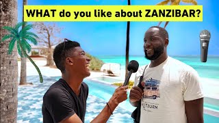 I Went to a luxury hotel and asked a TOURIST about ZANZIBAR