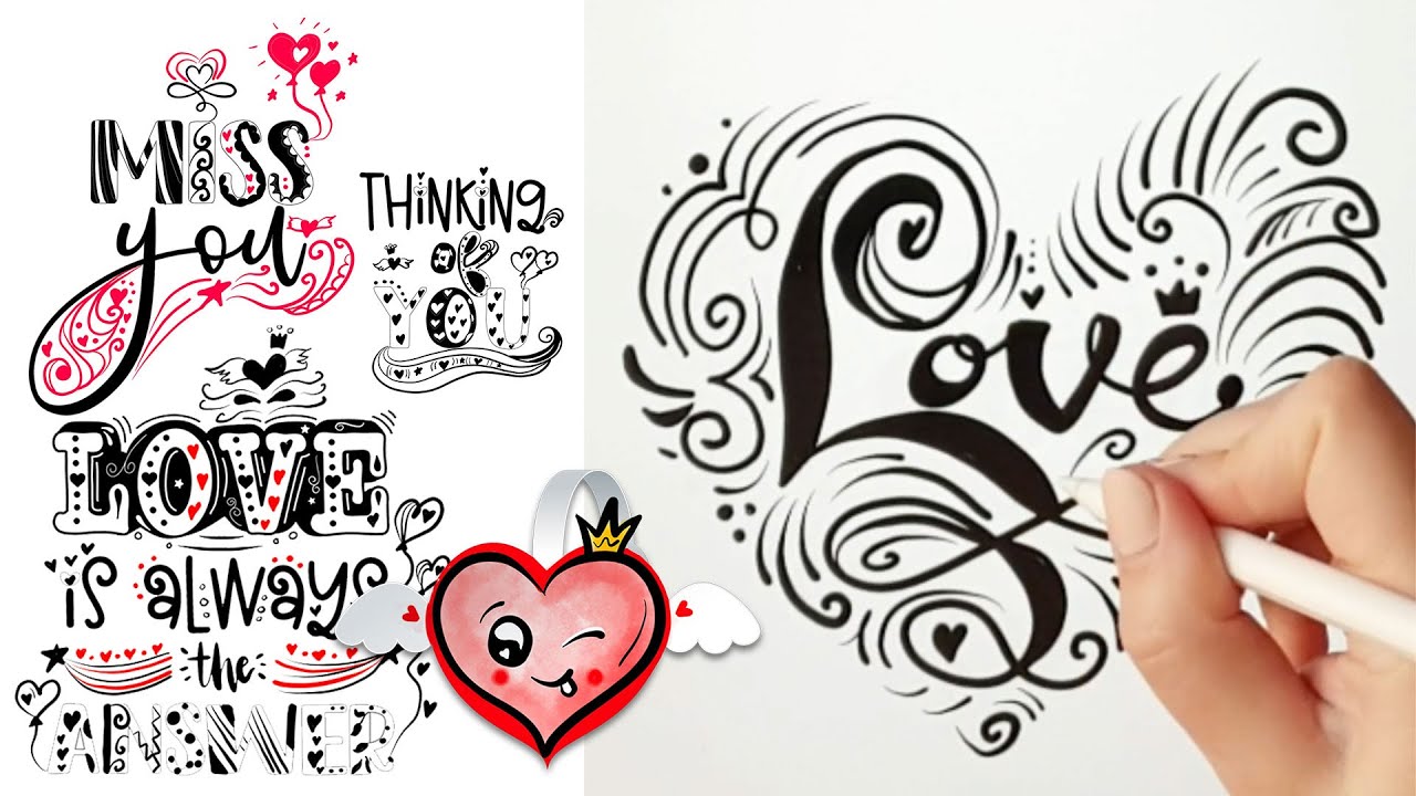 Love Drawings The Easy Way & 7 Heart-Melting Drawing Ideas to Try - Full  Bloom Club