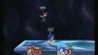 SSBB: Mario vs. Sonic (Level 9 CPUs)