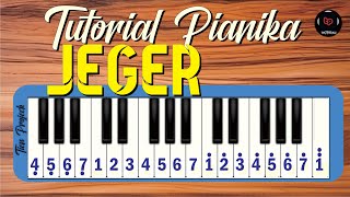 Download lagu NOT ANGKA LAGU JEGER VERSI PIANIKA || TUTORIAL MUDAH PIANIKA LAGU JEGER