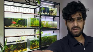 Huge Room Tour | Watch all My Problems in Aquariums & Fish