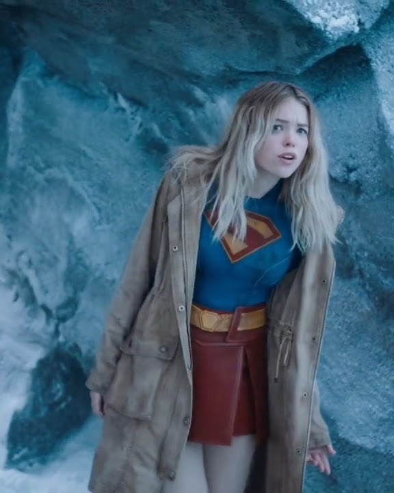 Drunk Supergirl Picking Up krypto ~ Superman 2025 #supergirl