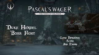 Pascal's Wager Walkthrough Part 11 [Dlc]•|Ichthyosauria| Gameplay [5/6]   Duke Hendel Boss Fight
