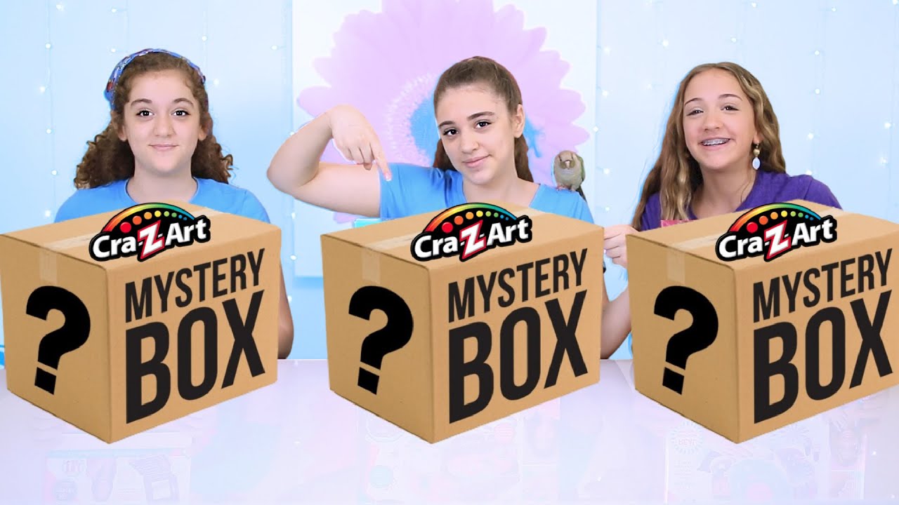 Update MYSTERY BOX CHALLENGE with Cra-Z-Art KITS!