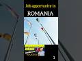 romania work permit visa 2025 / romania free work visa  / jobs in romania #romania #permittowork