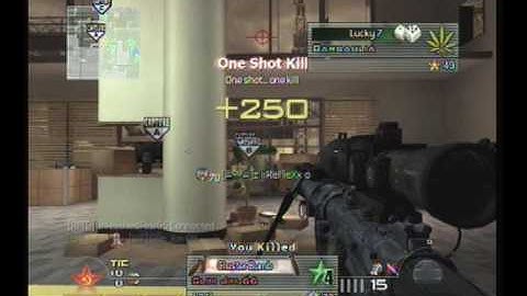 Moder Warfare 2 Quickscope Headshot 1st Blood Across Map