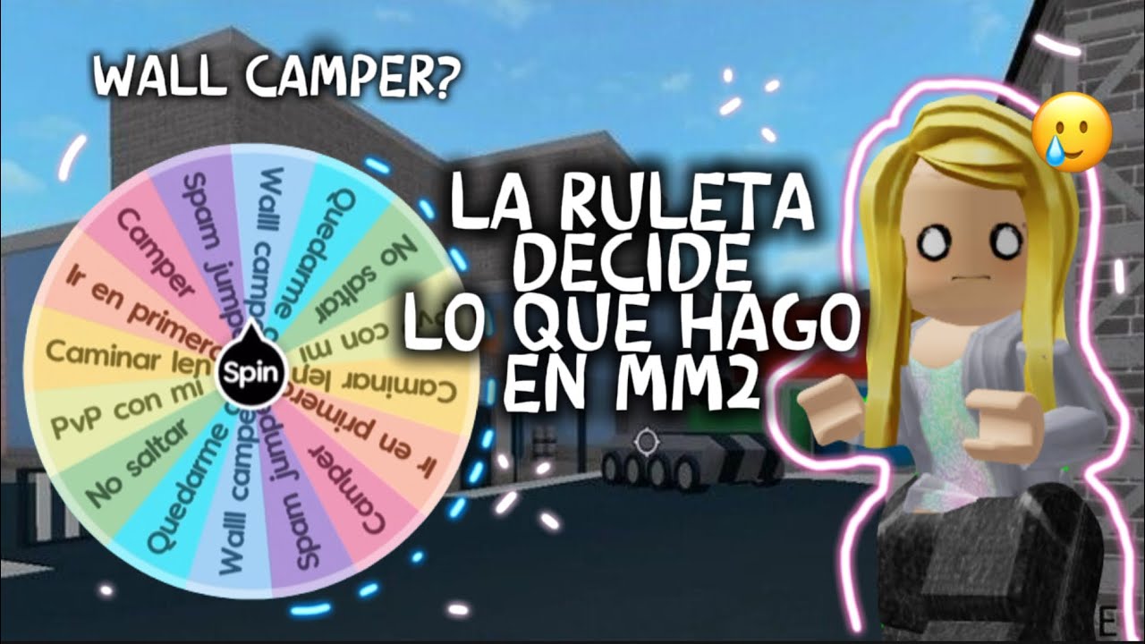 JUGANDO MM2 PERO LE HAGO CASO A LA RULETA🔥😱