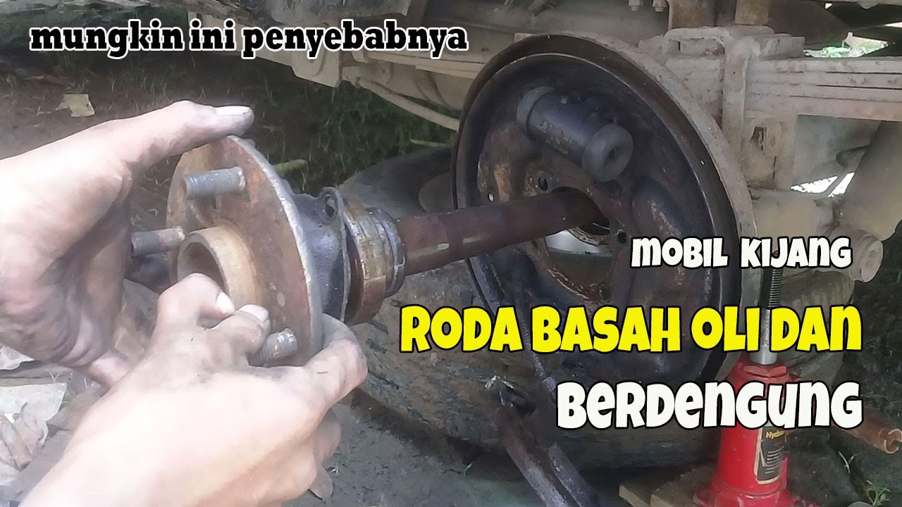 GANTI BEARING  RODA BELAKANG MOBIL KIJANG