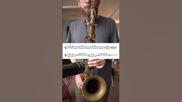 Minor triads with enclosures 🎷 #saxophone #jazz