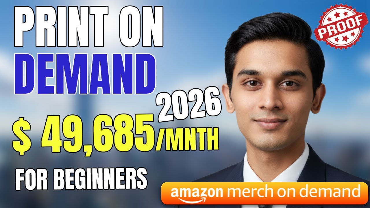 How to Start Print On Demand With Amazon 2026 (Beginner Tutorial) - YouTube