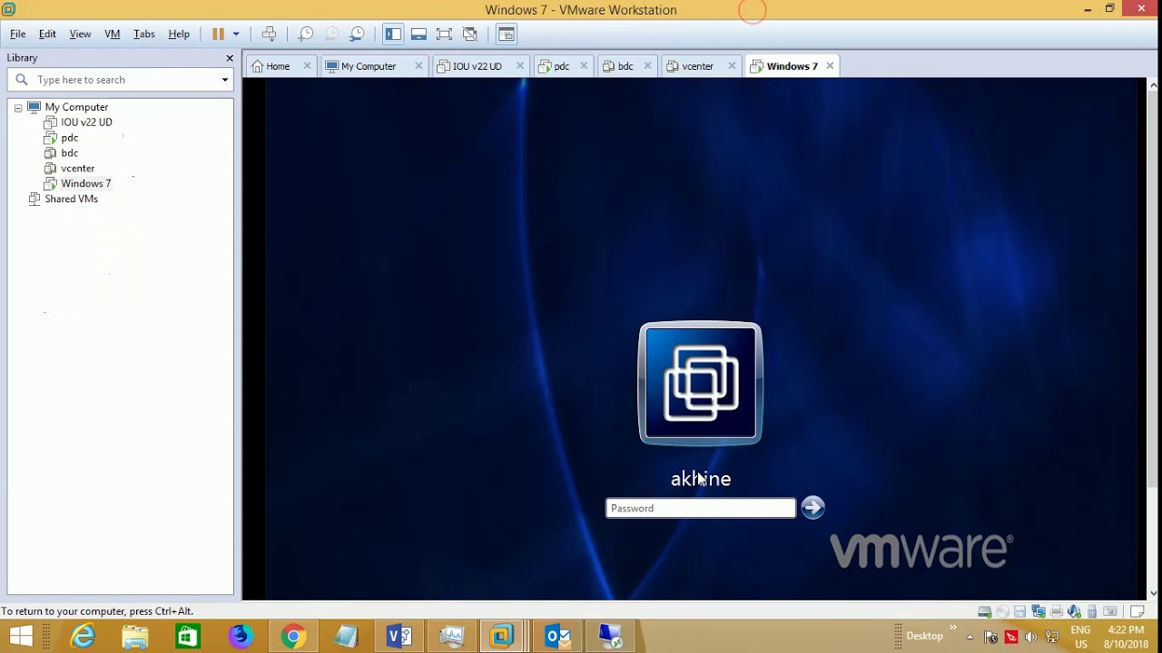 Vmware Installation and Configuration Lab02 - YouTube
