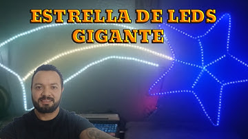 Estrella de NAVIDAD LED paso a paso| Arduino y LEDs WS2812B
