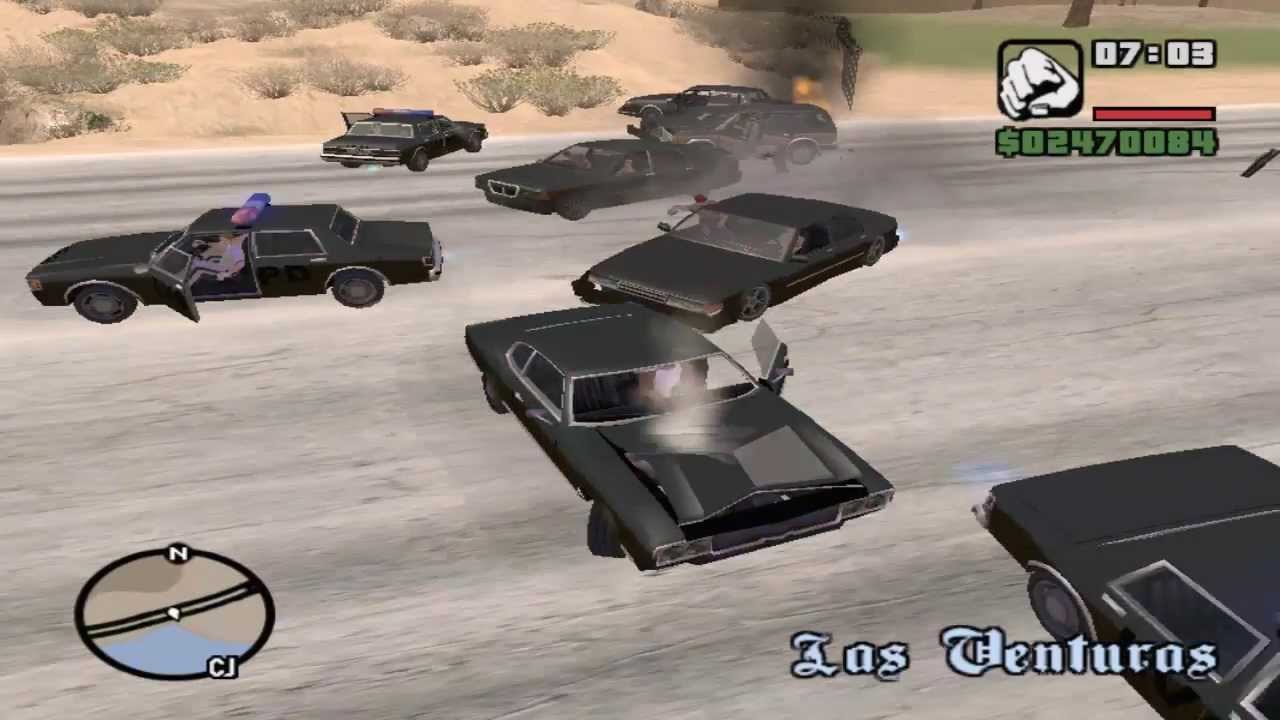 GTA San Andreas-AGGRESSIVE Drivers Madness [HD]