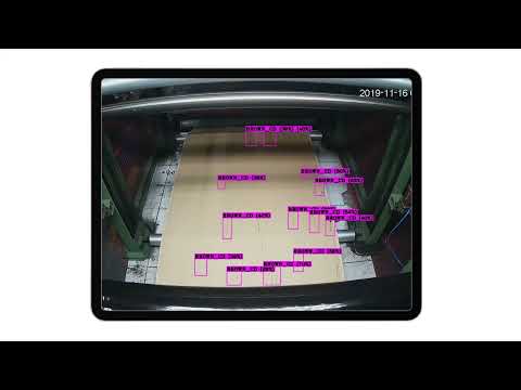 Ayvos Image Processing Platform - Production Line Detections