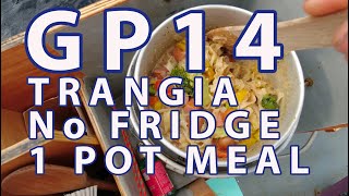 GP14   1 flame   no fridge   FODMAP   Galleybox Trangia meal
