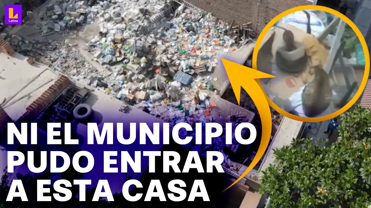 Casa llena de basura y ratas en el Callao: Municipio dice que señora no ...