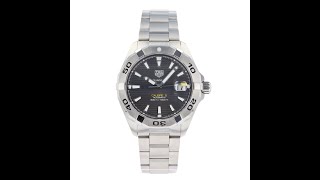 Tag Heuer Aquaracer Pre Owned Watch Wbd2113-0