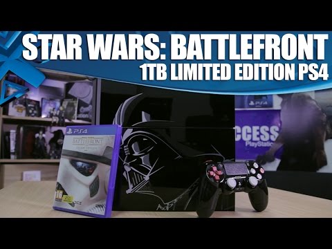 Star Wars: Battlefront - Limited Edition 1TB PS4 Unboxing