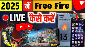 Free Fire Game Youtube Par Live Streaming Kaise Kare 2025 | Free fire live kaise kare