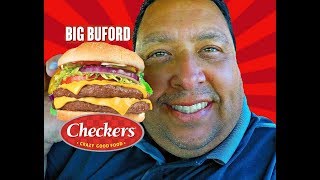 Checkers Drive-In® BIG BUFORD BURGER Review!