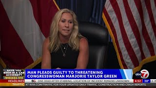 NY man pleads guilty to threatening Representative Marjorie Taylor Greene