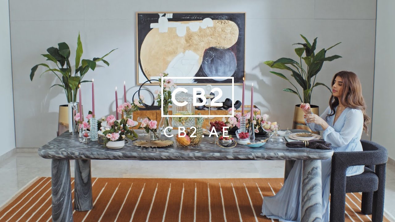 CB2 now in UAE Creatively Courageous Dining Room Furniture and Decor