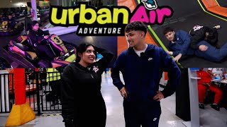 We went to Urban Air!