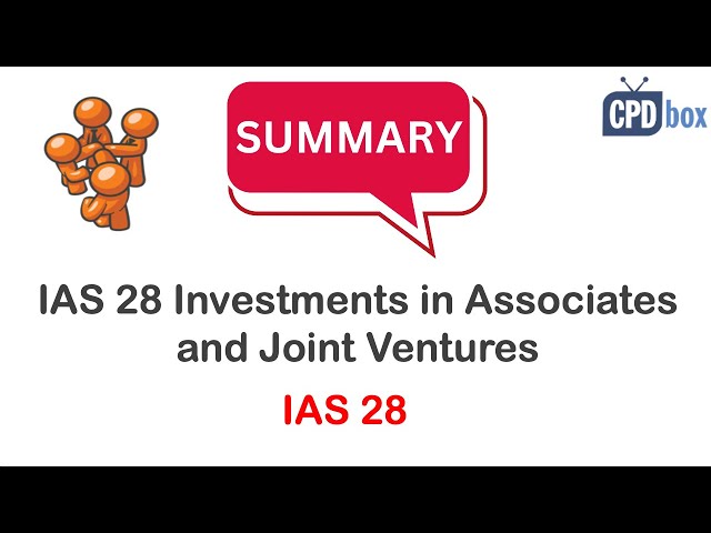 IAS 28 Investments in Associates and Joint Ventures