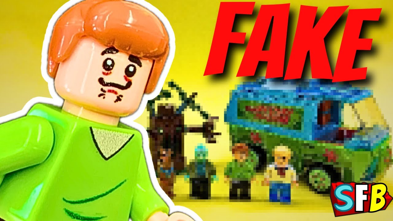 FAKE Lego SKOOBY-DOO MYSTERY MACHINE Review | (with a k) - YouTube