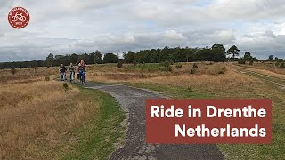 Cycling tour in Drenthe (and a tiny bit of Friesland) in the Netherlands