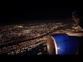 Manhattan At Night | Takeoff And Climb out of Newark Airport | United 767-300
