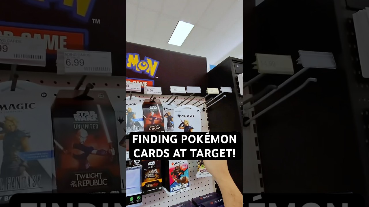 Finding Pokémon Cards at Target! 