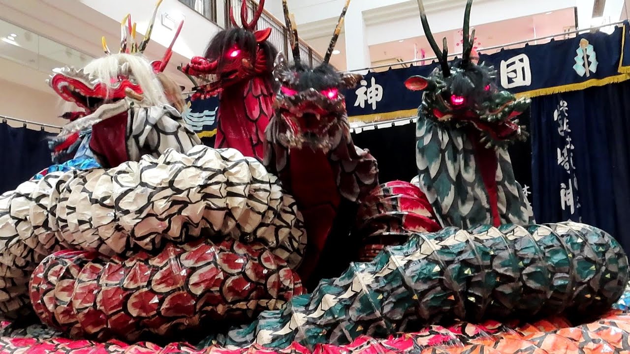 ひろしま安佐北神楽【八岐大蛇】宮崎神楽団2022.1.1～フジグラン東広島