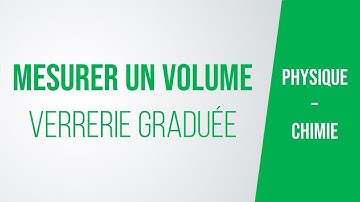 MESURER un VOLUME avec une verrerie graduée | Physique-Chimie (collège, lycée)