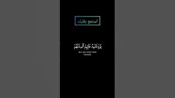 سورة النور إن اللذين يرمون المحصنات بصوت القارئ ياسر الدوسري #ياسرالدوسري #قرآن #قران #قرآن_كريم