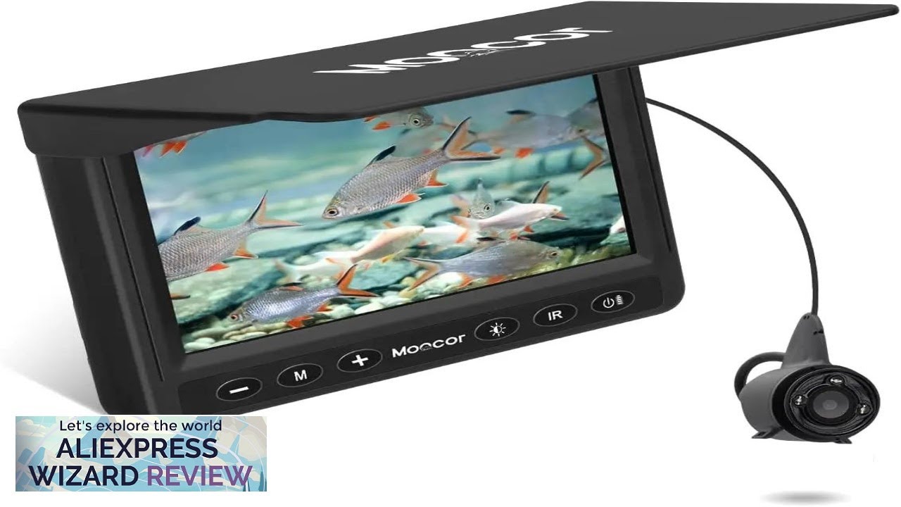 Underwater Fishing Camera Portable Fish Finder Camera HD 1000 TVL Infrared LED Review