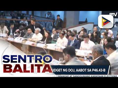 Panukalang 2027 budget ng DOJ, aabot sa P46.43-B; karagdagang pondo sa confidential funds,...