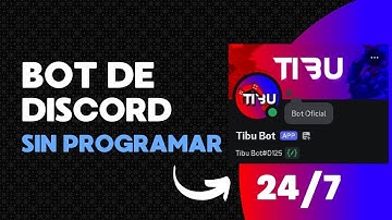 CREAR UN BOT DE DISCORD EN MINUTOS Sin Programar