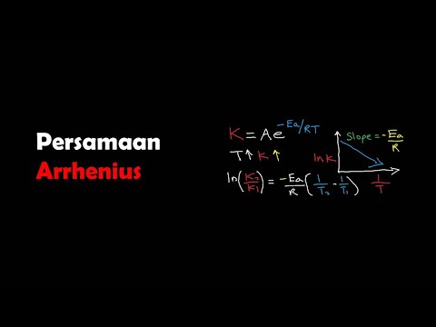 Video: Bagaimanakah anda menggunakan persamaan Arrhenius?