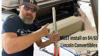 1964/1965 Lincoln Continental Convertible Engineering Defect