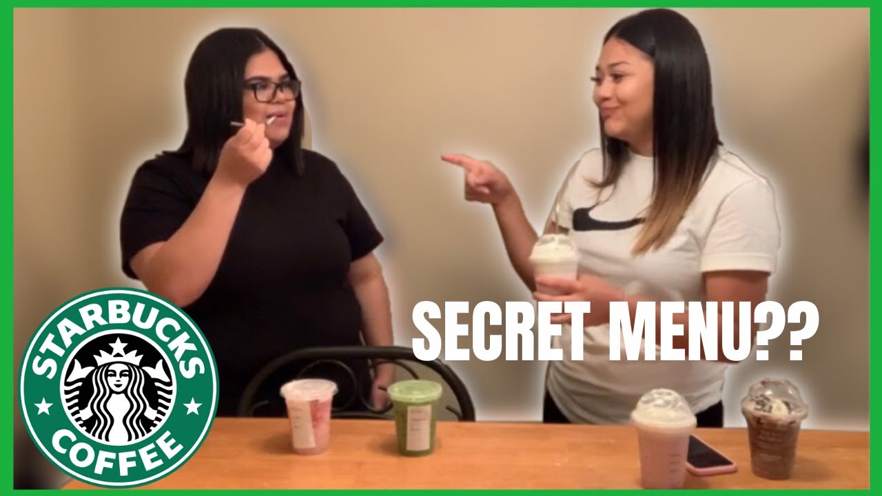 TRYING STARBUCKS DRINKS *SECRET MENU* + MINI VLOG 