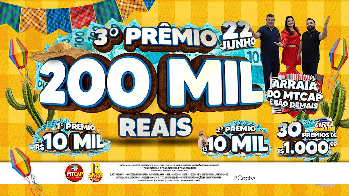SORTEIO MTCAP 22/06/2025